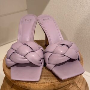 Marc Fisher Lavender Braided Women's heel